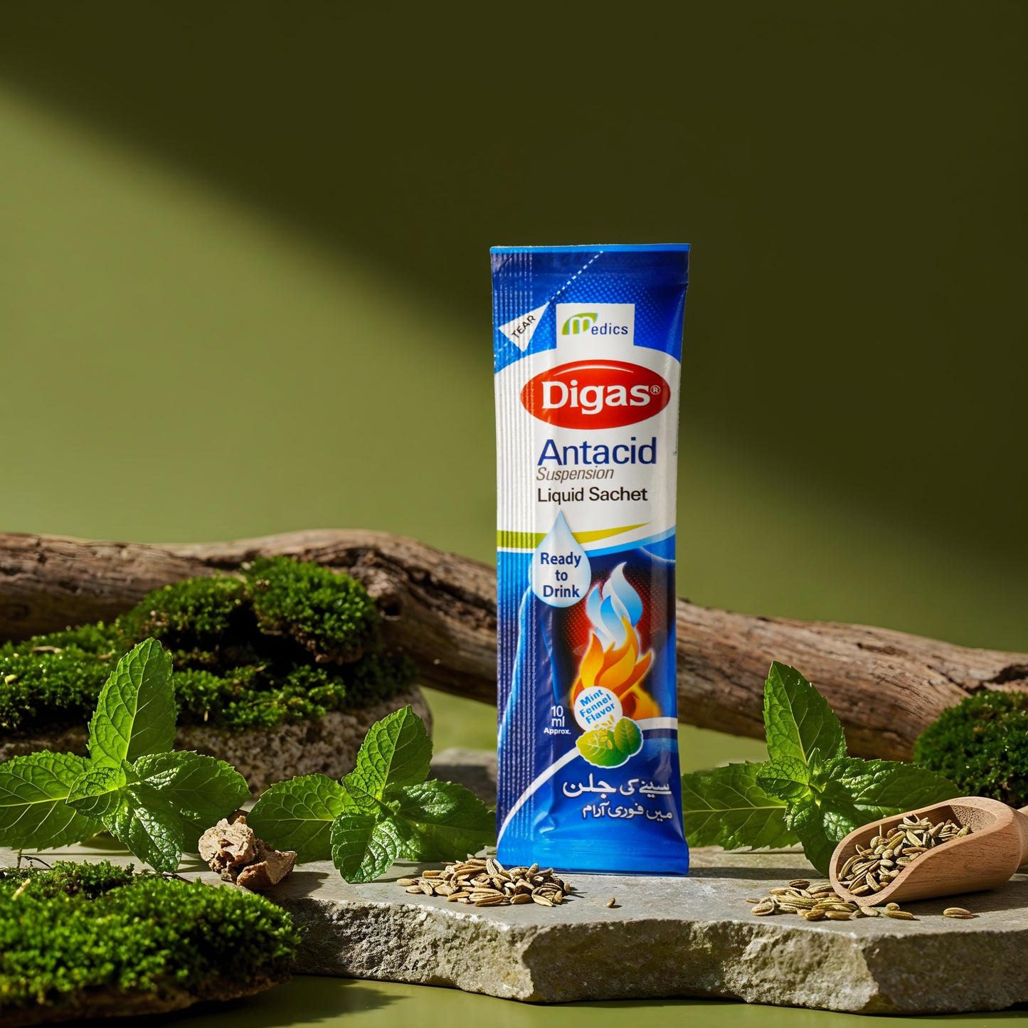 Digas Antacid Suspension Sachet