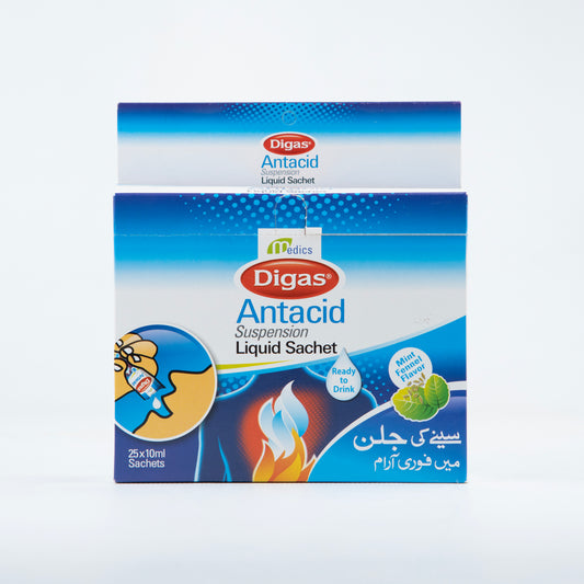 Digas Antacid Suspension Sachet